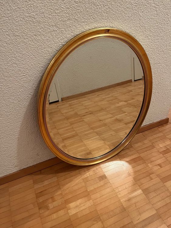 Verwunderlich Wandspiegel Oval Gross Bild