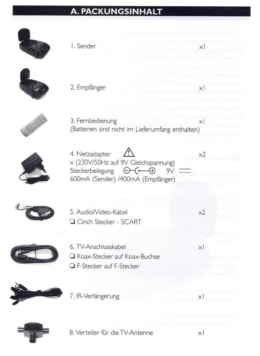 Alarmanlagen: drahtloses Audio/Video-System 2.4 GHz – Neu und originalverpackt aus Diepoldsau von preisparadies-ch 5