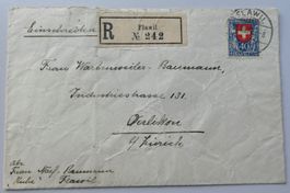 Ganzsache Pro Juventute 1923 Flawil