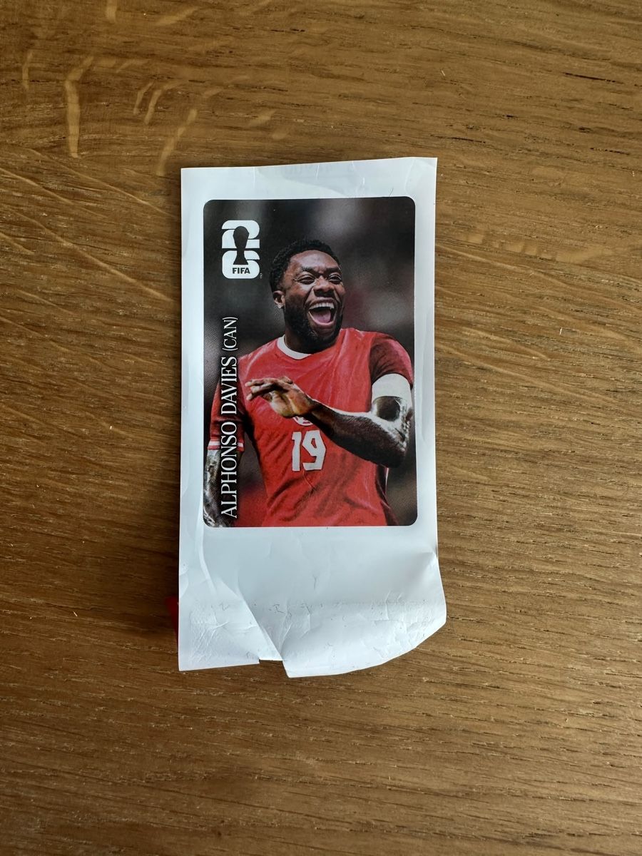 Panini Sammelbilder & Trading cards: Panini Sticker 2026 Coca Cola, Alphonso Davies – Neu und originalverpackt aus Lufingen von Jill_Lisa9