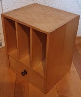 Holz-Nachttischchen/Büro-Organizer mit Schublade, Top!