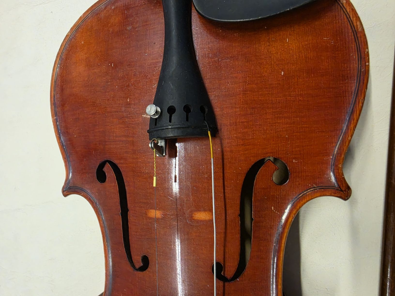 Strumenti musicali: Violine mit Bogen aus Holz, braun, – Usato da Olten venduto da Mezopotamya 2