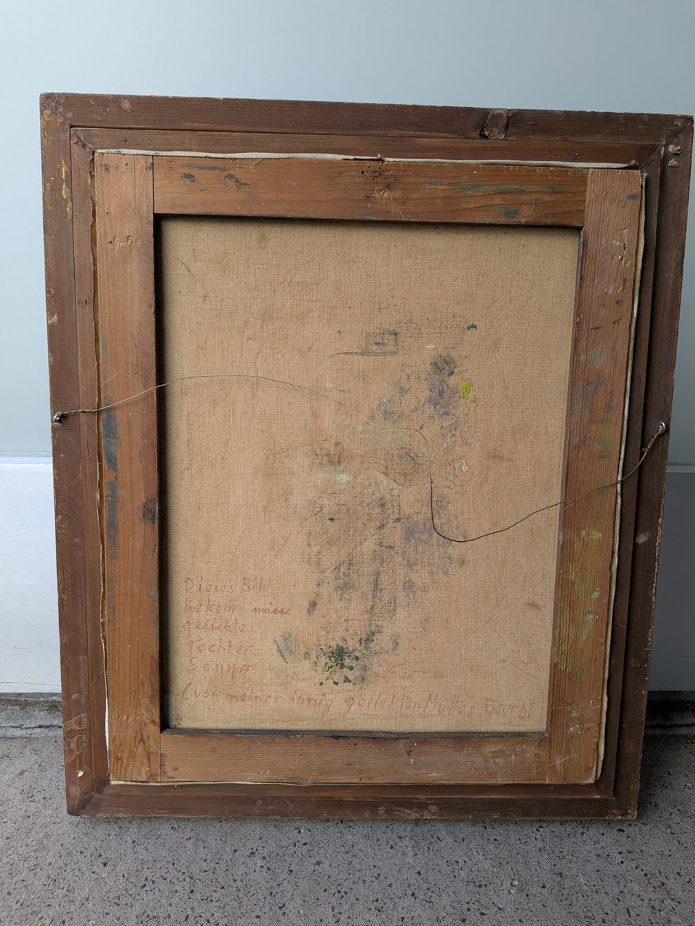 Tableaux: Antikes Gemälde A. Schindler – D'occasion à Emmen par magelan 7