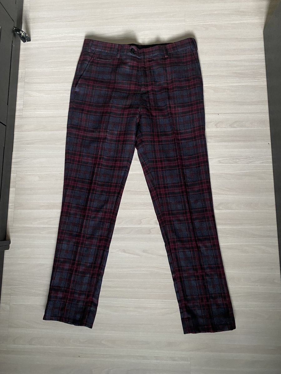 Completi: Schicker Herrenanzug Gr. 50 kariert rot/grau – Nuovo (secondo la descrizione) da Hausen AG venduto da xavers 5