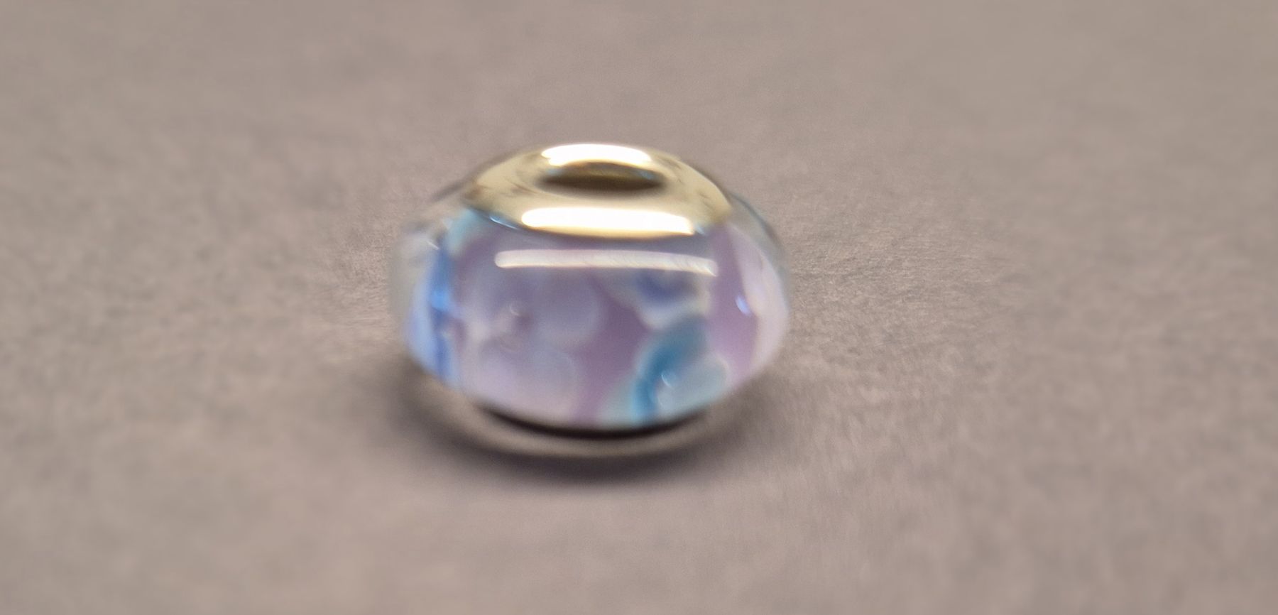 Anhänger: Silber Charm Kugel blume +Garantie – Neu (gemäss Beschreibung) aus Rotkreuz von Carbone_Bijou-Shop 2