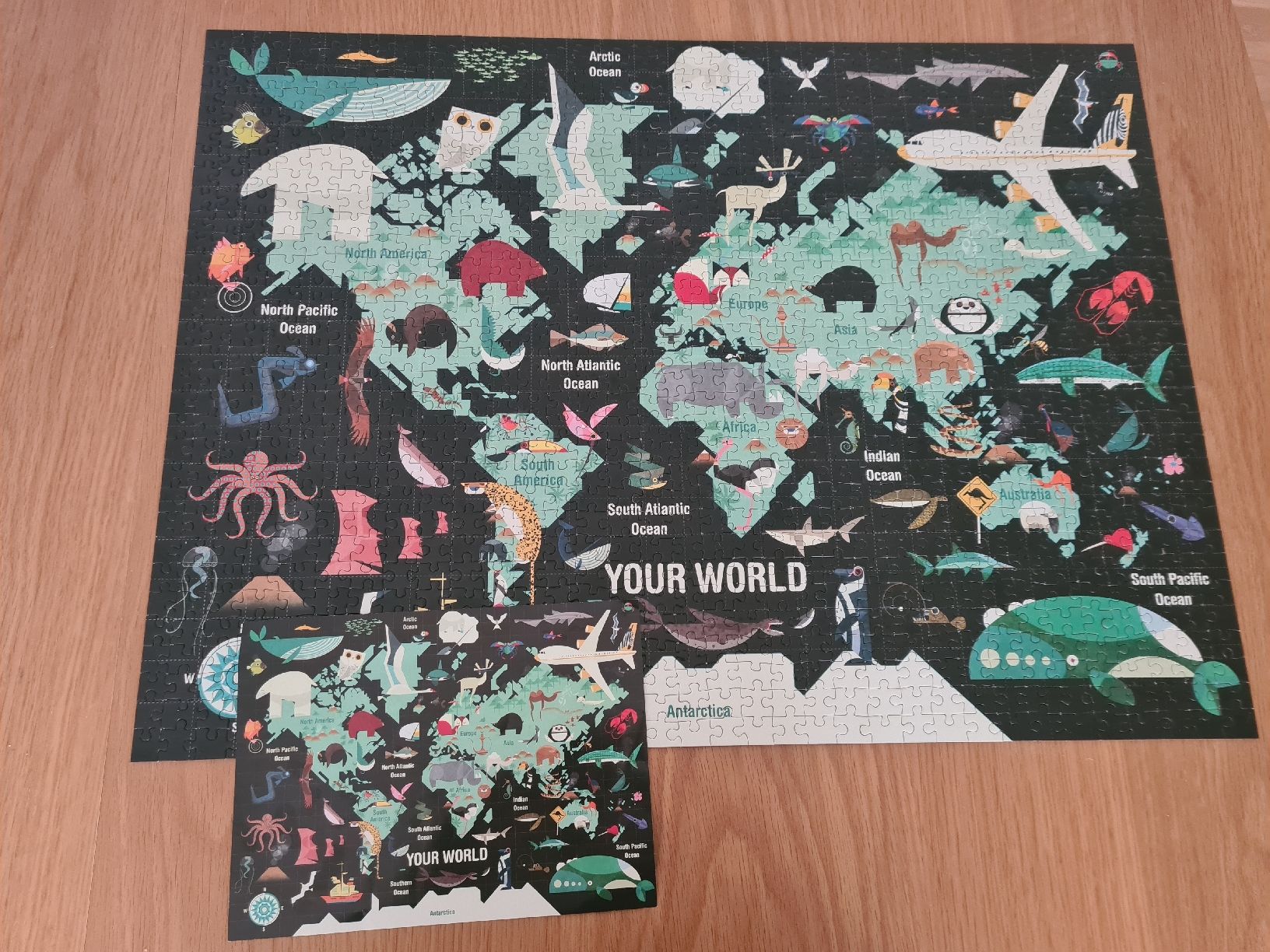 Puzzle: Mudpuddles Puzzle "Your World" 1000 Teile – Usato da Zürich venduto da MaLa8057 2