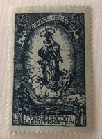 Briefmarken Liechtenstein Madonne Ungestempel 1920   