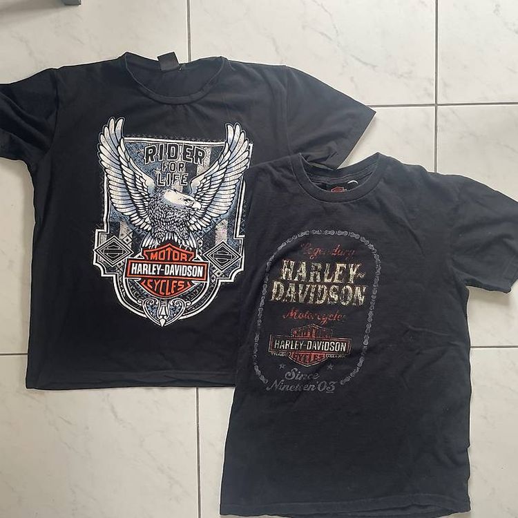 T-shirt: Harley Davidson Shirts – Usato da Itingen venduto da alexasoldie