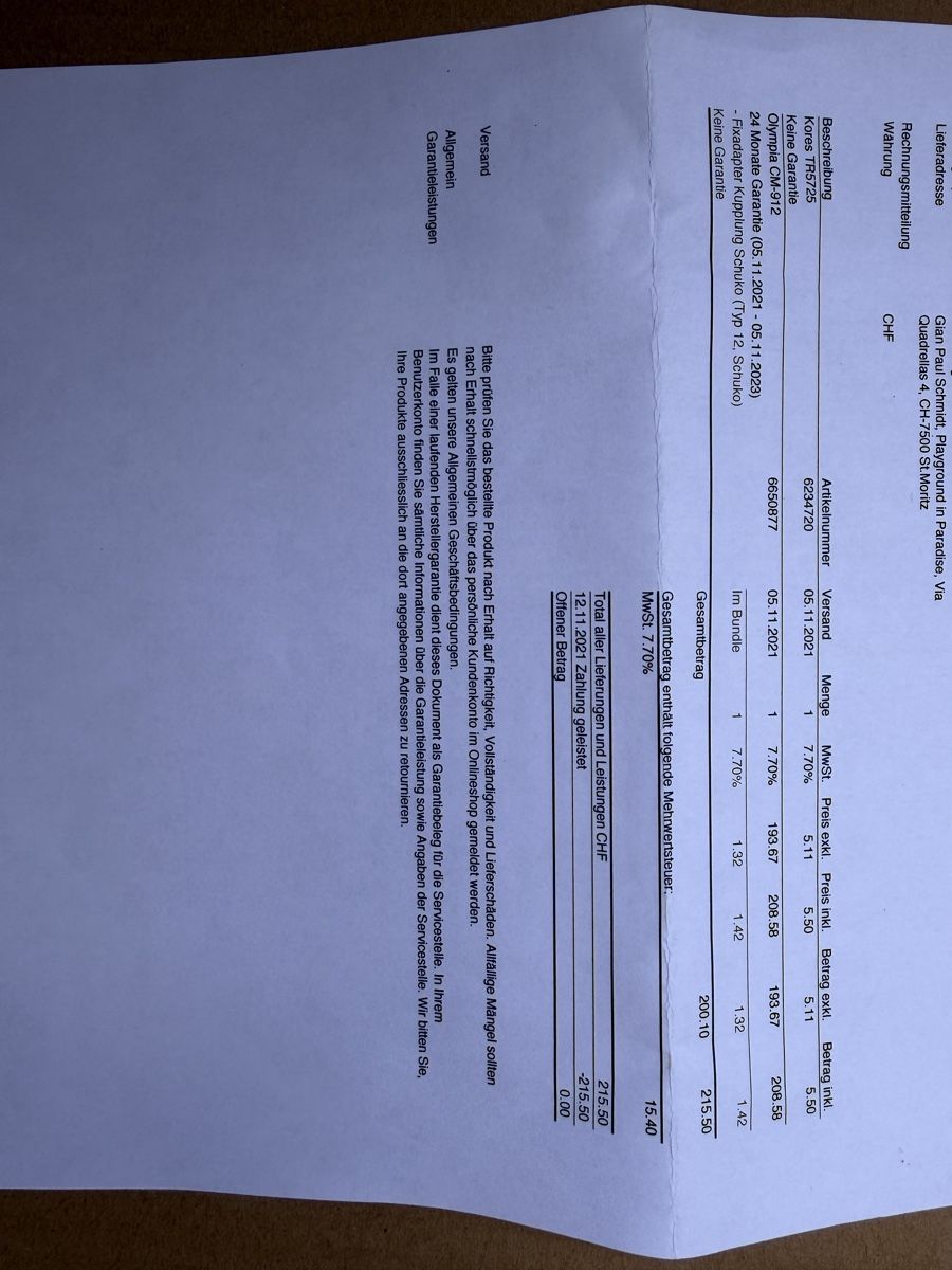 Kassen: Registrierkasse – Gebraucht aus S-chanf von pakalolo01 5