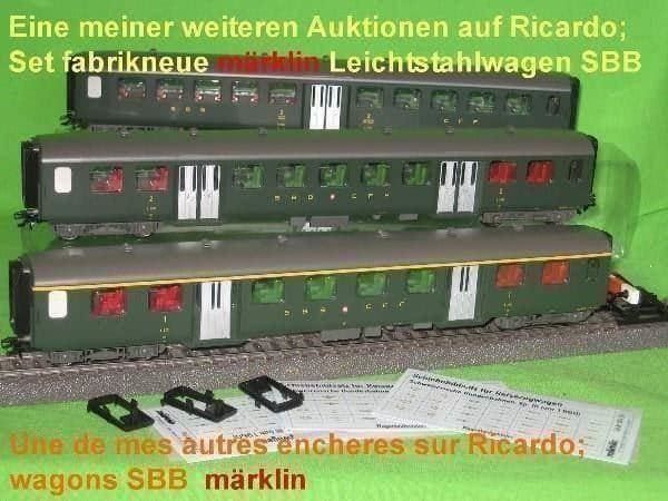 Märklin Modellini di ferrovie: SBB Re 4/4 460 023-5 RELAX märklin 34615 Delta-Decoder 172** – Nuovo (secondo la descrizione) da Winterthur venduto da Ricardo211 4