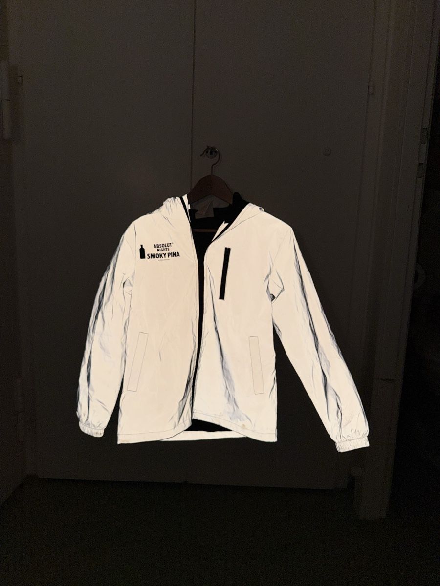 Giacche: Reflective Jacket Absolut Vodka, Grey/Silver, Unisex – Usato da Zürich venduto da salifali 1