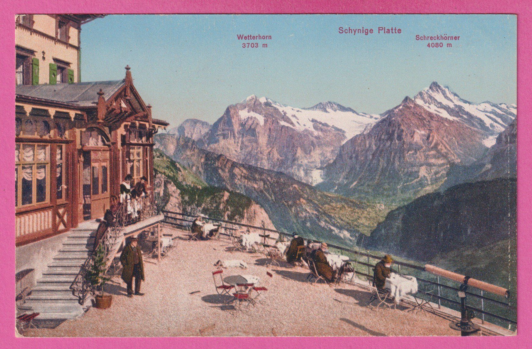 Cartes postales: Schynige Platte – D'occasion à Einsiedeln par dillie