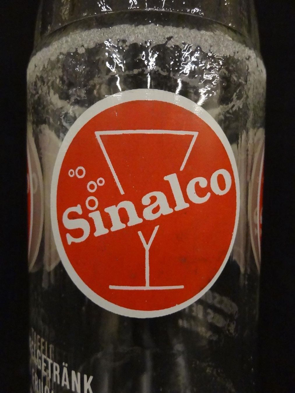 Sinalco Gläser, Krüge & Flaschen: alte Flasche SINALCO 1970 ungeeicht – Gebraucht aus Kerzers von Flaschenposten 6