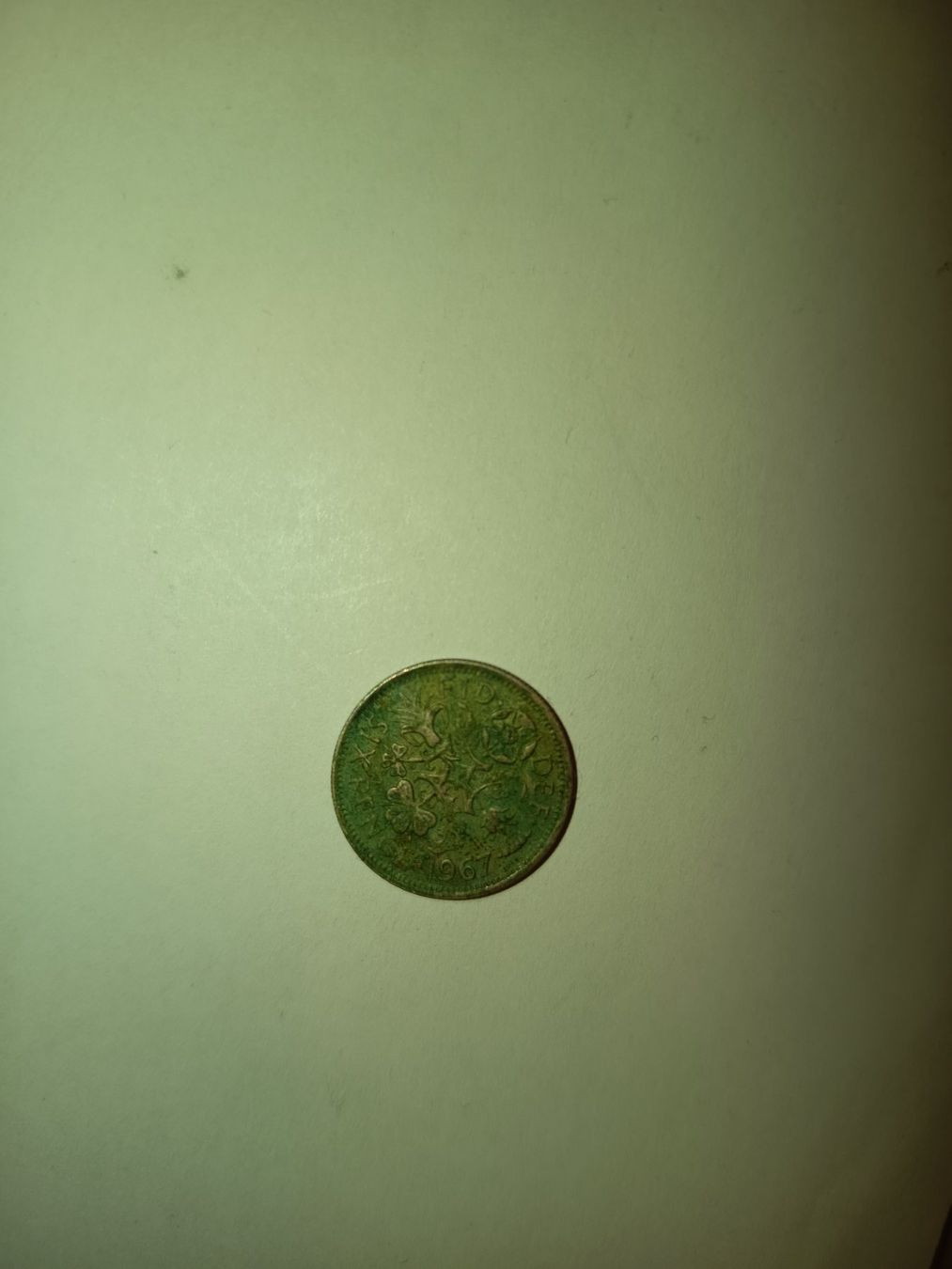 Tutti le monete: sixpence 1967 british  silber    nr 188 – Usato da Wattwil venduto da LuckyLegoandCoins
