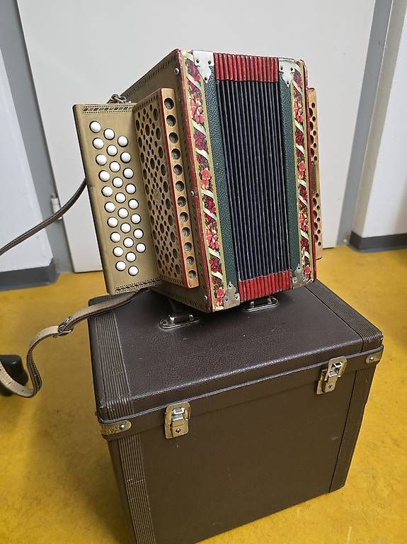 Musikinstrumente: Schwyzerörgeli original Eichhorn 2-Chörig – Gebraucht aus Thal von and_wn7z 1