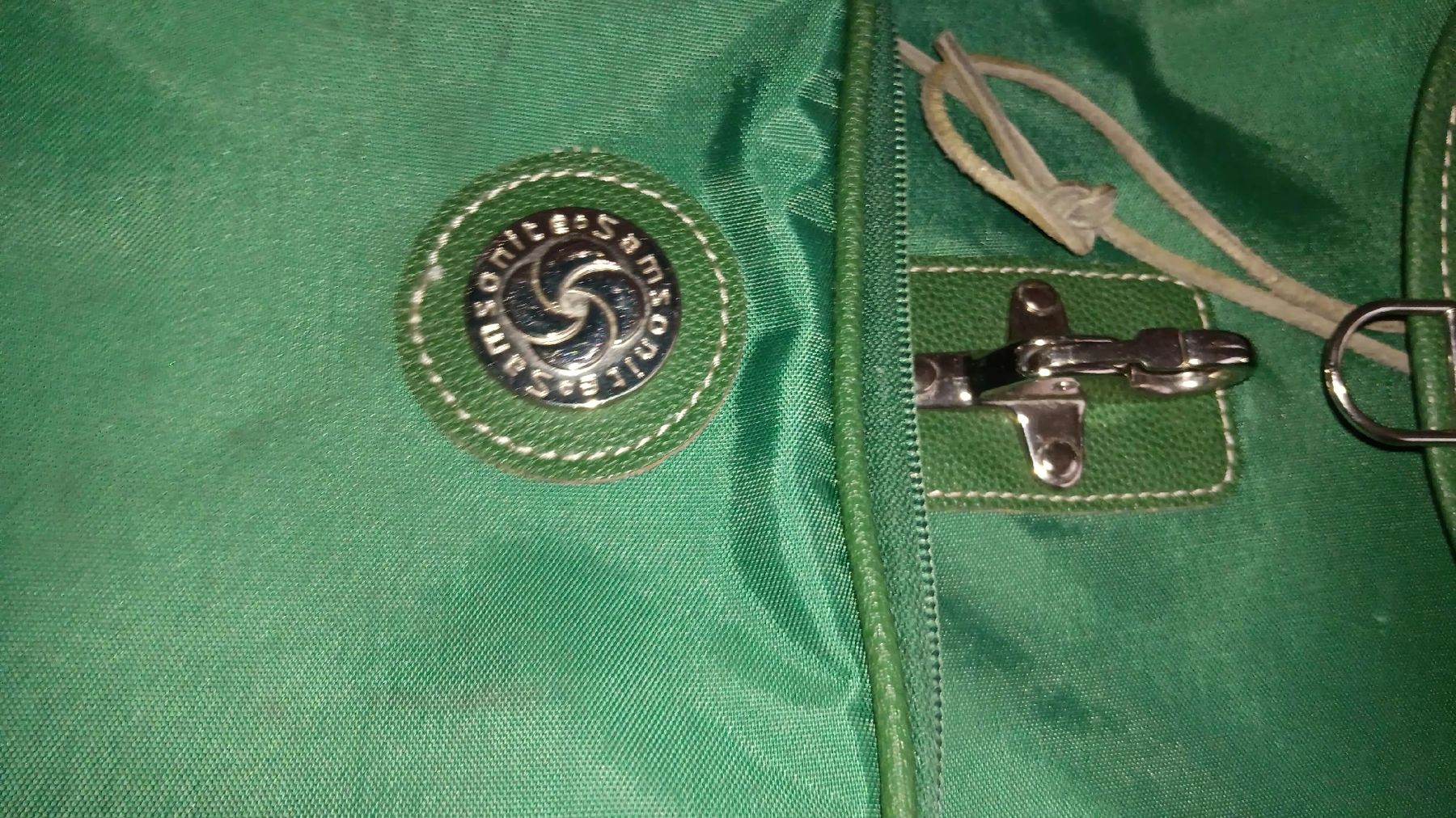 Samsonite Rucksäcke: zaineto vintage Samsonite verde molto capiente- – Gebraucht aus Carena von gra_yz7p 5