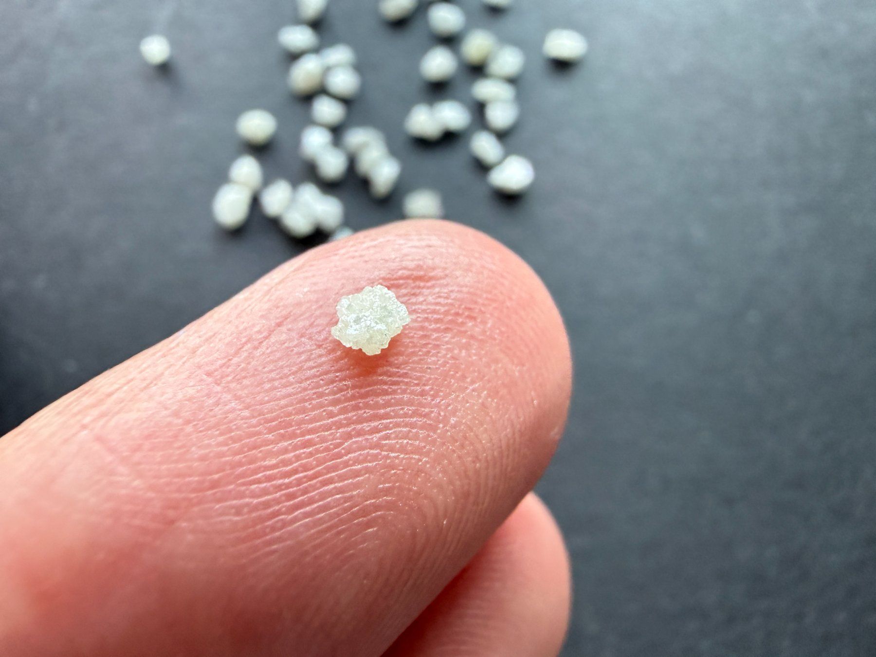 Pietre preziose: Rohdiamant, hell, ca. 3-4 mm – Nuovo (secondo la descrizione) da Lützelflüh-Goldb venduto da Elementis 1