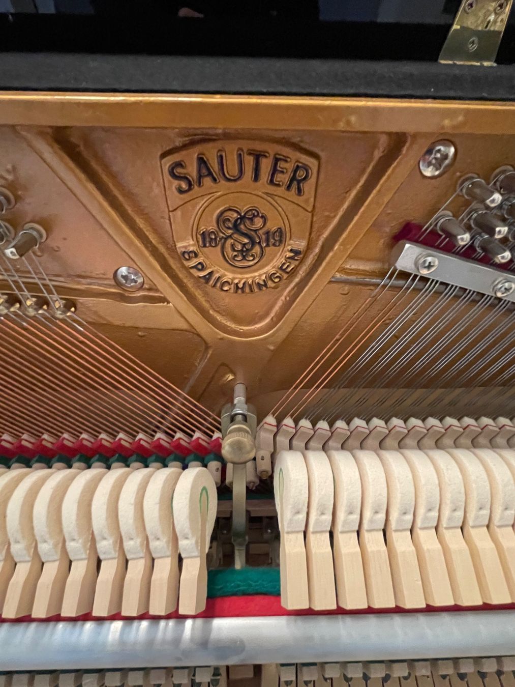 Strumenti musicali: Sauter Klavier Carus – Usato da Trogen venduto da choropax 5