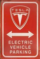 Rusty-Blechsch.-TESLA-ELECTRIC VEHIC PARKING ONLY