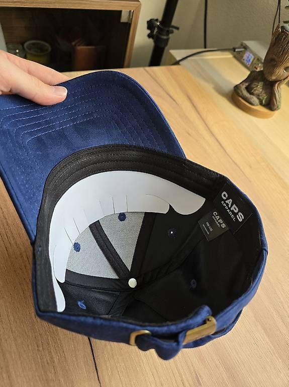 Hüte, Mützen & Caps: Cap Suede Wildleder, Blau – Gebraucht aus Wettswil von Joel_Santo 2