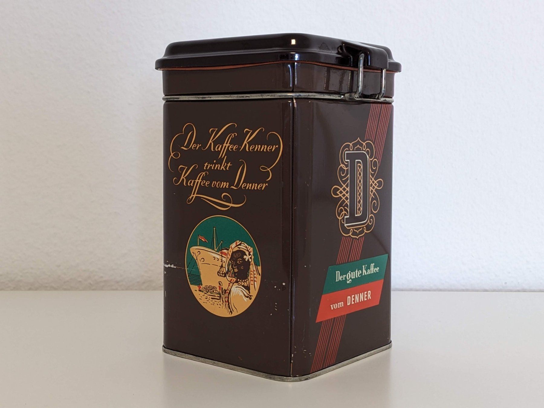 Dosen: HERMET DENNER Kaffee Blechdose Blechbüchse, vintage – Gebraucht aus Zürich von Good_old_days 1