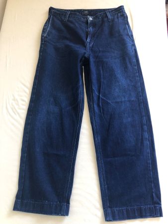 LEE BLUEJEANS DAMEN, GR.40, WEITES BEIN, BEQUEM