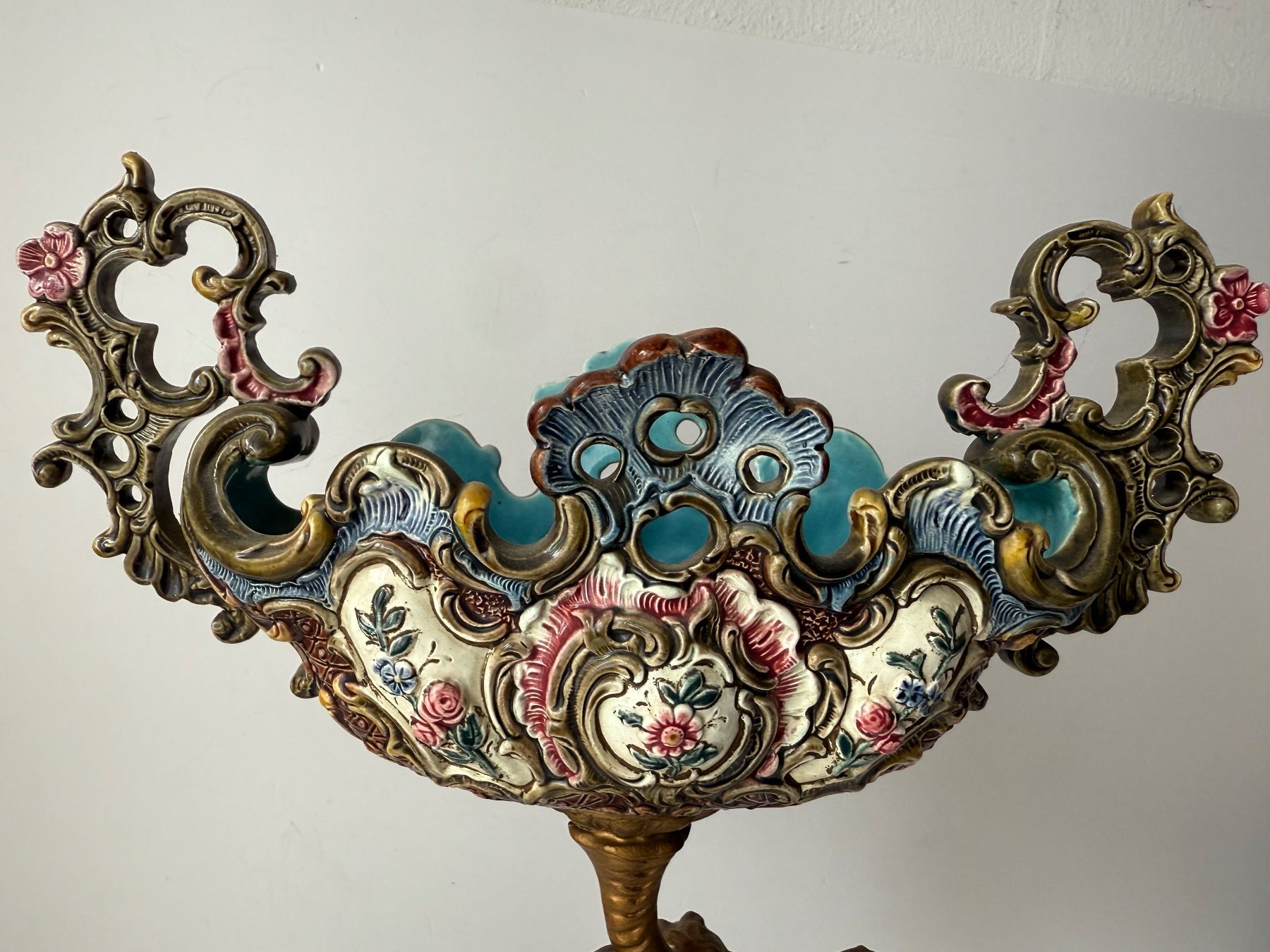 Ciotole: Antiker prächtiger Jugendstil Tafelaufsatz – Usato da Zwingen venduto da moje1 7