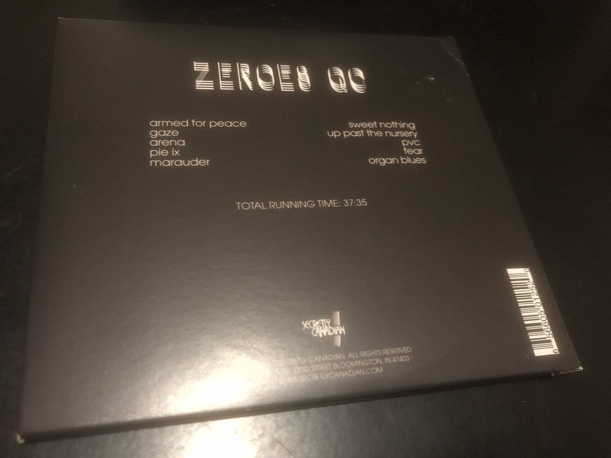 CD: Suuns - Zeroes QC - cd – Usato da Lausanne venduto da fransadpop 1