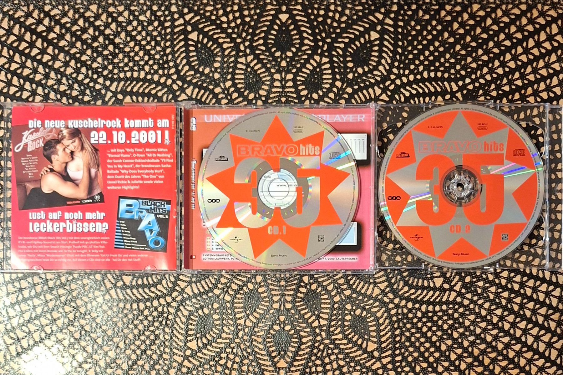 CD: Bravo Hits 35, Doppel CD, 2001, 2CD Hit Compilation, Sampler – Usato da Amriswil venduto da Celini3 2