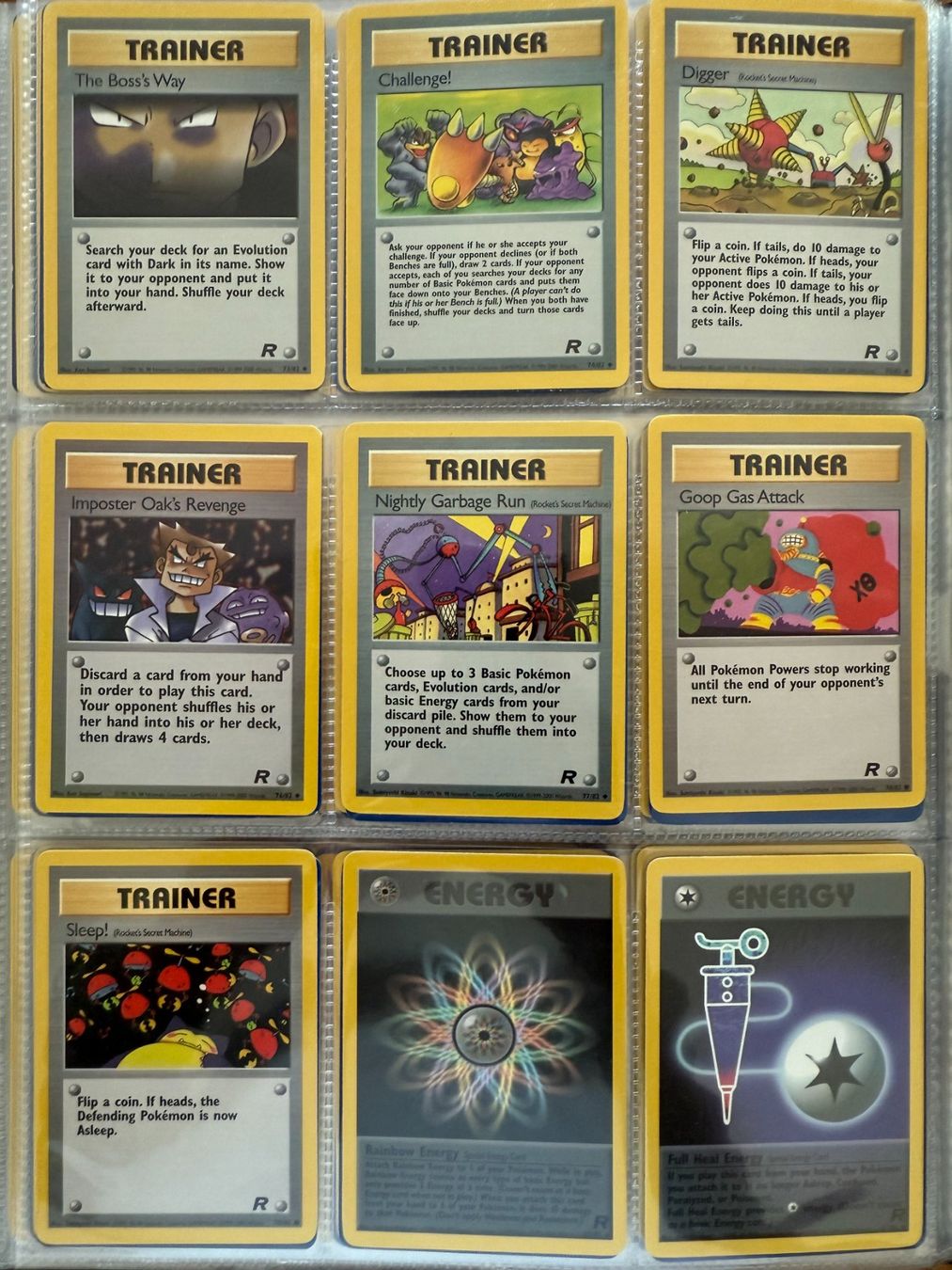 Pokémon Carte collezionabili: Complete Pokémon Team Rocket 2000 Collection – Usato da Lausanne venduto da laminas 8