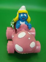 Schlumpfinchen im Auto 2 Schleich Peyo 2002 sehr schön