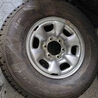 1 org Toyota Hilux Stahl  Felge Pneu 255 70 15,   Hi lux