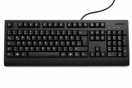 Lenovo Traditional USB Tastatur – Schwarz, P/N: 1PSD50L79994
