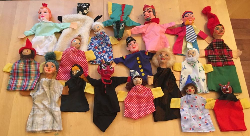 Chasperli / Kasperli Figuren (Gebraucht) in Tann für CHF 21 – mit ...