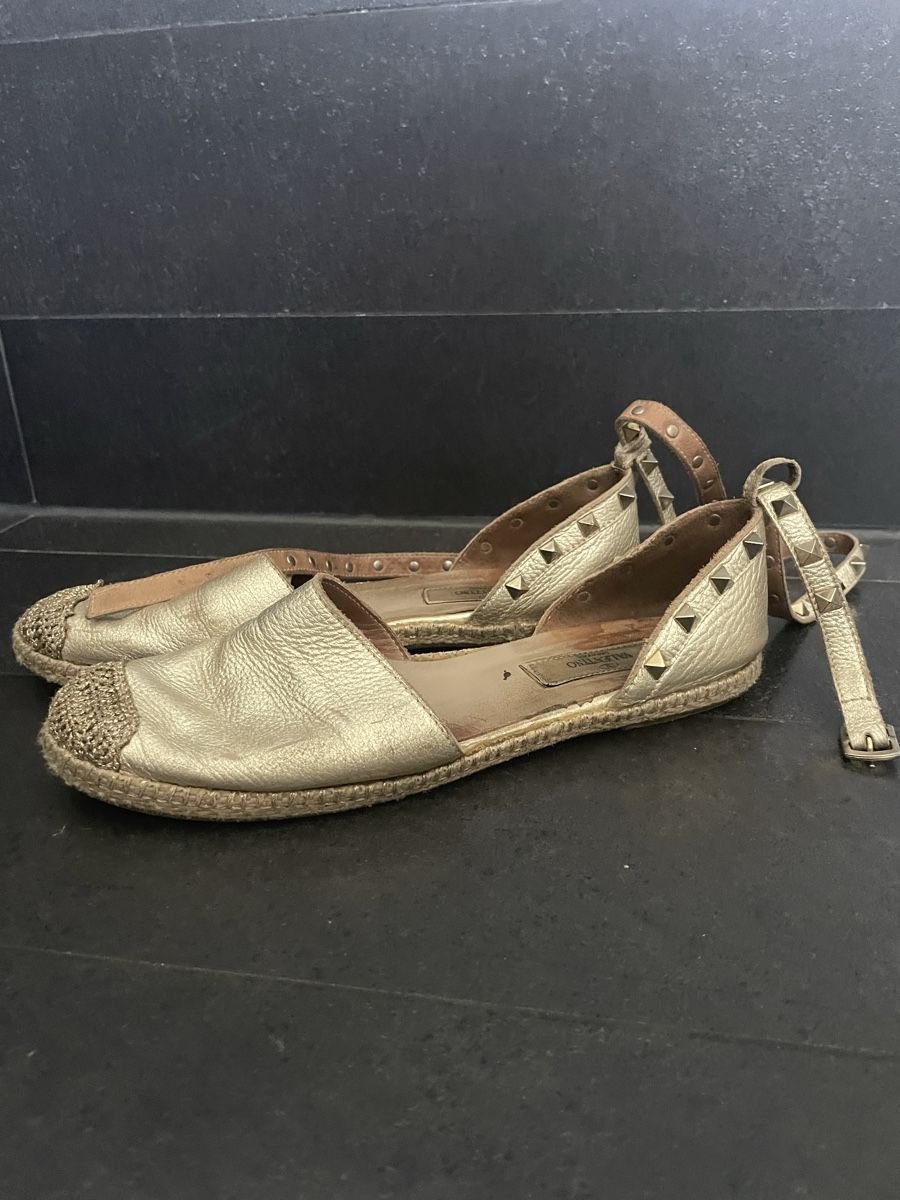 Valentino Scarpe da donna: VALENTINO GARAVANI Rockstud Espadrilles - Gr. 39 – Usato da Hünenberg See venduto da DND5