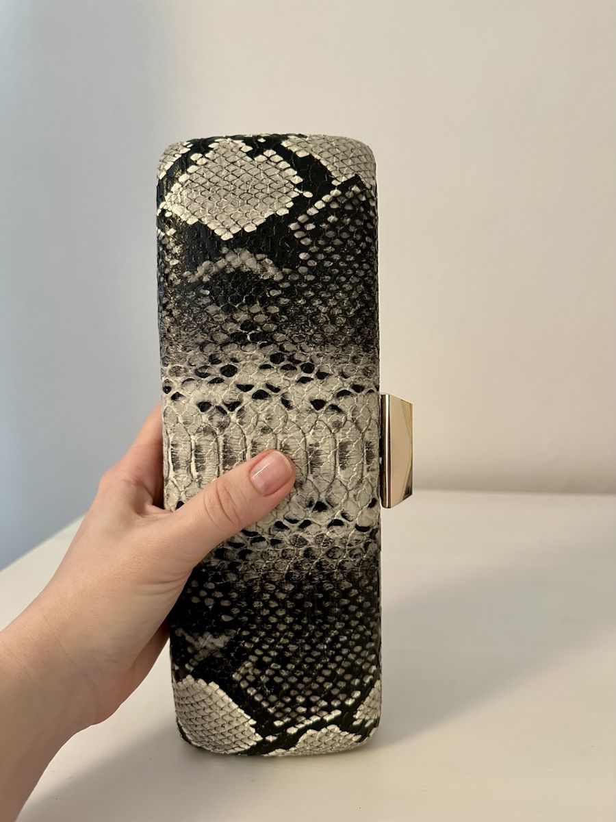 Borse da donna: Elegant Snake Print Clutch Bag - Evening Essential – Nuovo (secondo la descrizione) da Langnau am Albis venduto da vitaklimova 3