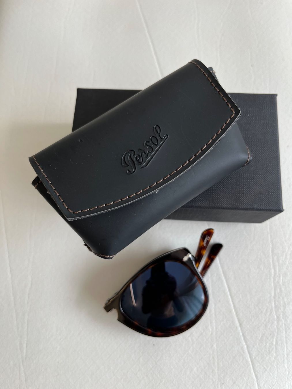 Persol Occhiali & Lenti: Persol Folding PO0714  Havana/Polarized Light Blue Gradient – Usato da Zürich venduto da punto63 5