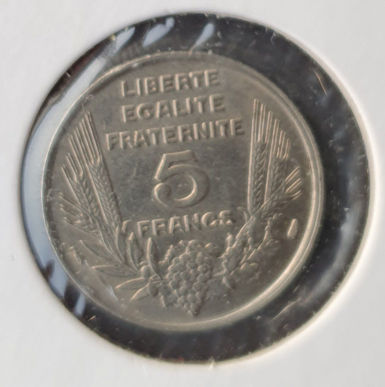 Toutes les monnaies: 5 Franc 1933 – D'occasion à Egerkingen par Acc1