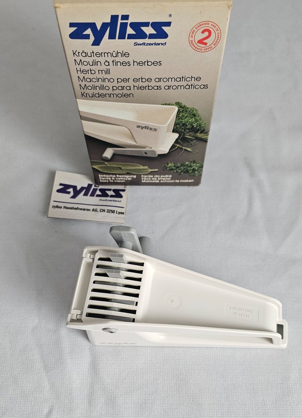 Zyliss Küchengeräte: ***Zyliss ***Kräutermühle – Gebraucht aus Bronschhofen von David80 1