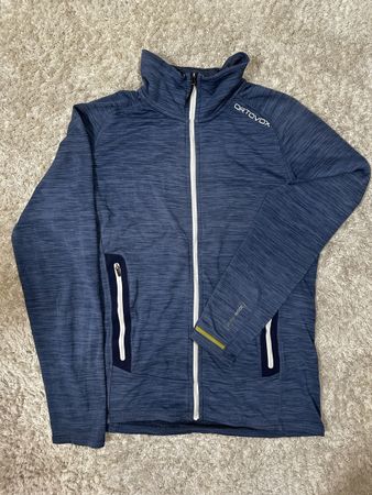 Ortovox Merino Fleecejacke Herren Gr. M