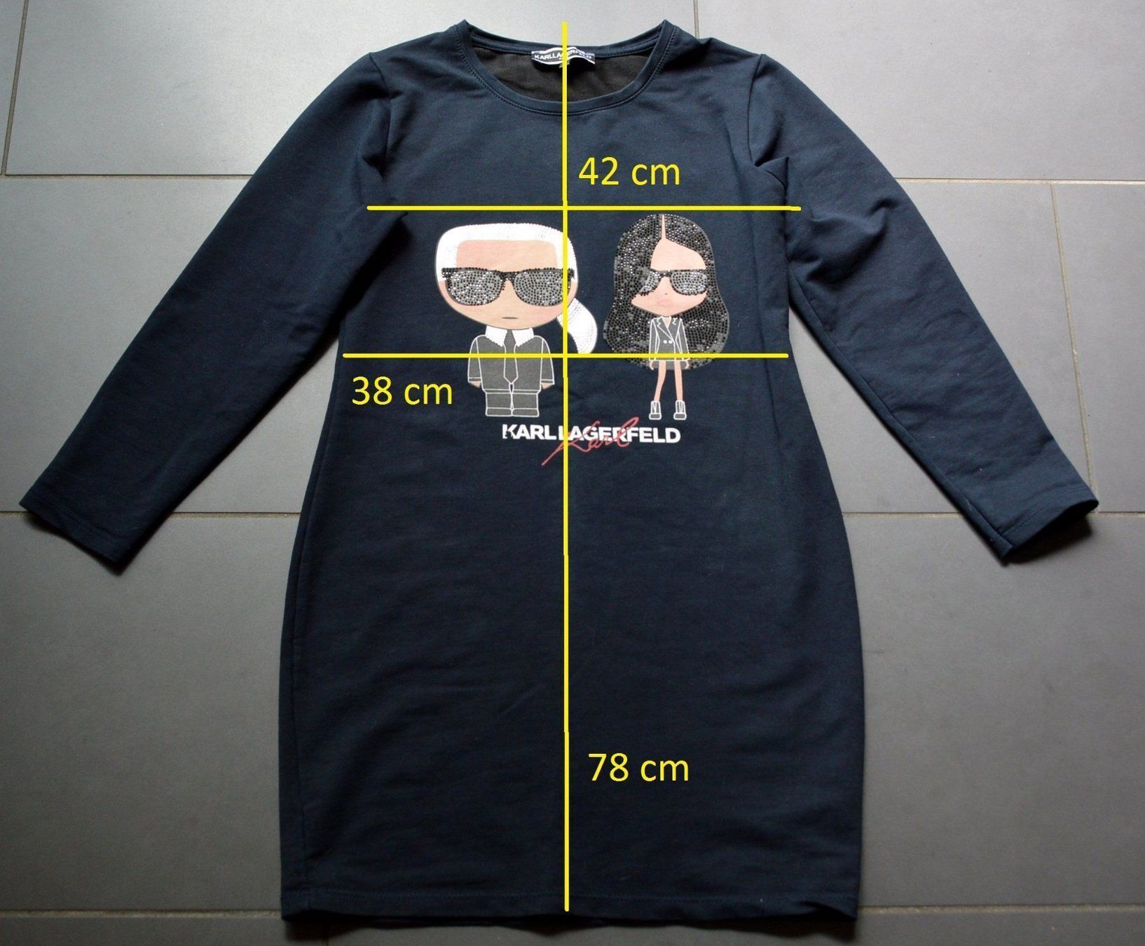 Karl Lagerfeld Kleider: Kleid / Robe Karl Lagerfeld x Kaia .S – Gebraucht aus Collonges von arashee 5