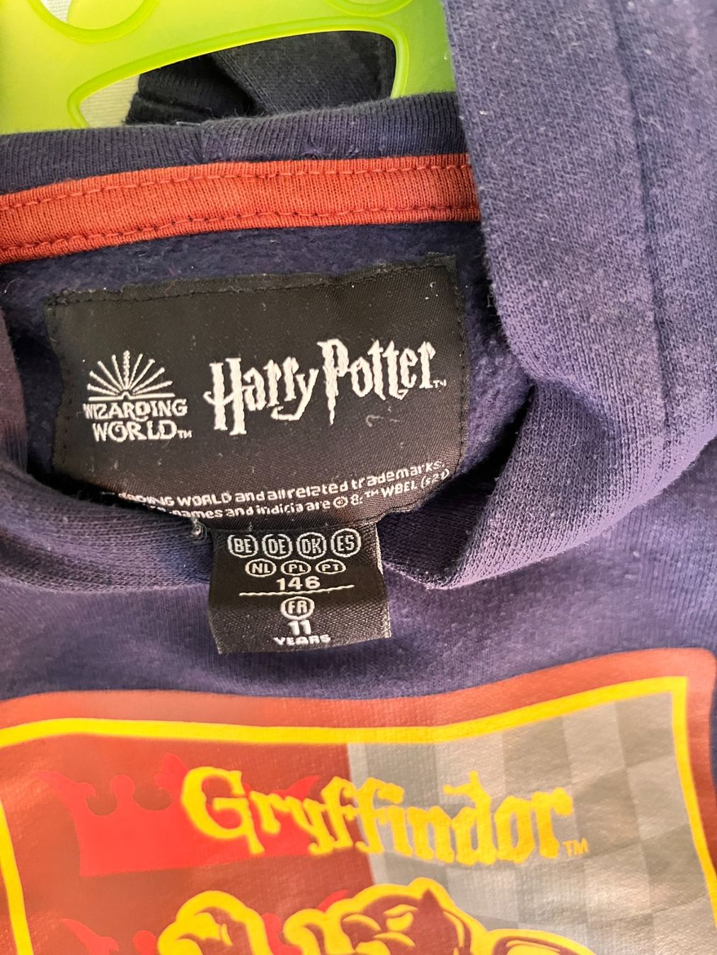 Pullover & Sweatshirts: Sweatshirt à capuche Gryffindor - Harry Potter 11 ans – Gebraucht aus Pully von Artemisya 2