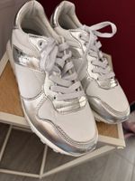 Baskets Pepe Jeans blanc argent état neuf taille 39