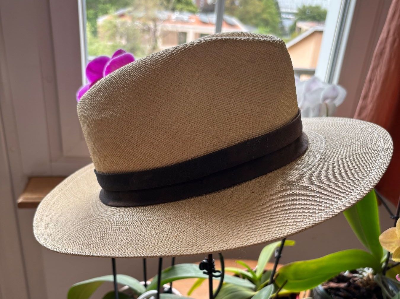 Stetson Hüte, Mützen & Caps: Original Stetson Panama-Strohhut – Gebraucht aus Wangen b. Olten von oldies6