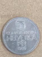 SVIZZERA 5 FR MONETA COMMEMORATIVA 1980 FERDINAND HODLER