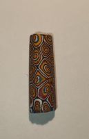 Antike venezianische Millefiori Glasperle 35×11 mm