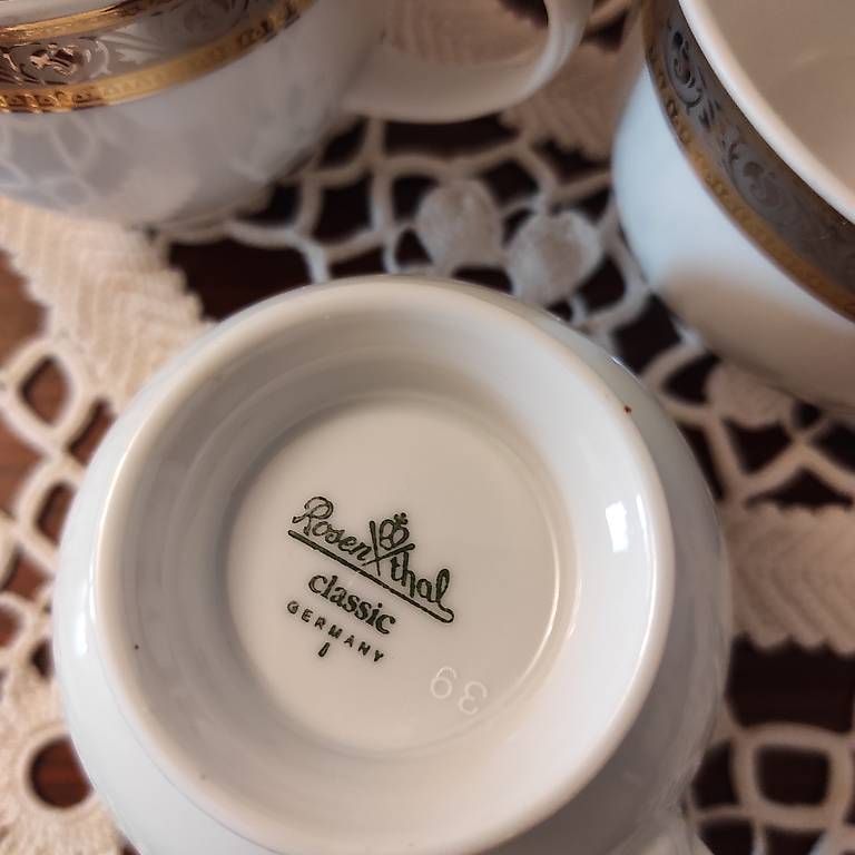 Geschirrsets: Set da te Rosenthal – Gebraucht aus Capolago von men_sbb5 3