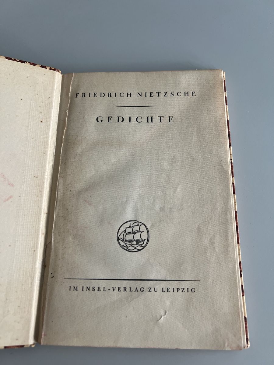 Libri: Friedrich Nietzsche Gedichte – Usato da Bülach venduto da mga_m6p2 1