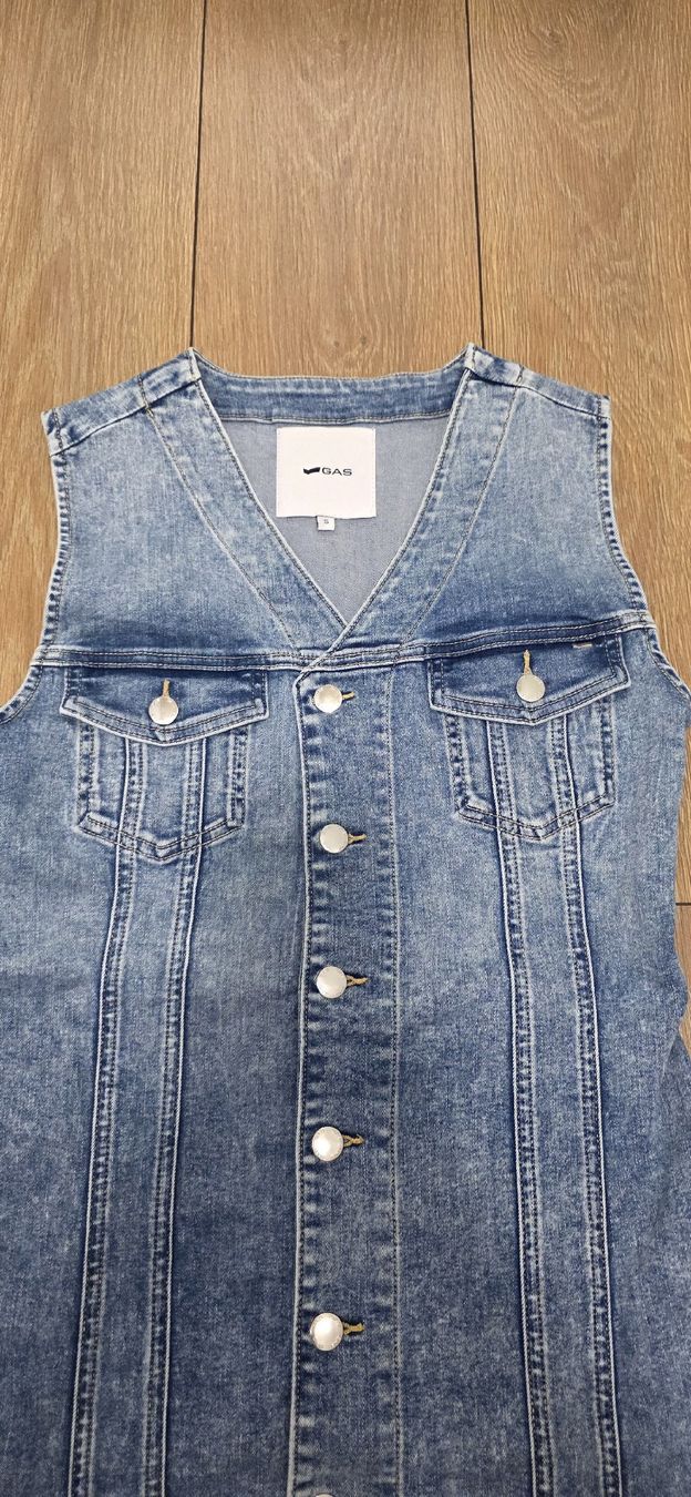 Vestiti: Jeanskleid GAS Gr. 36 blau NEU – Nuovo (secondo la descrizione) da Erlinsbach venduto da Beatrice_Aargau 1