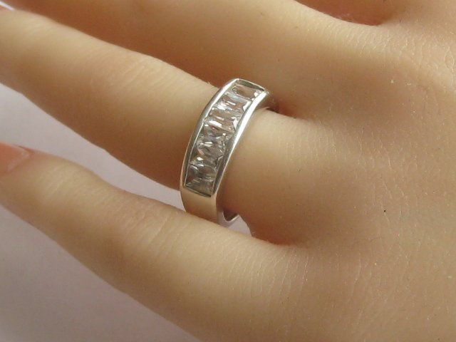 Anelli: Ring Silber 925 Zirkonia / Gr. 54 – Usato da Ermatingen venduto da Decovin 1
